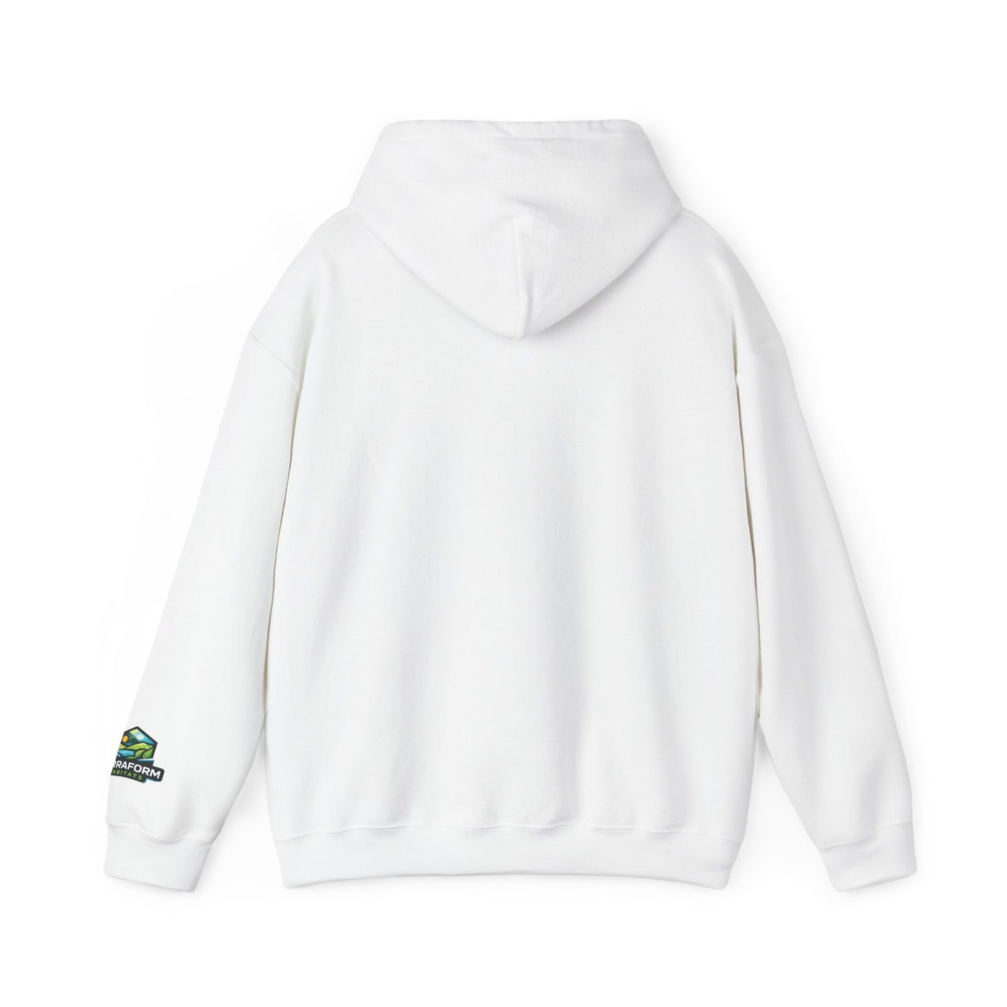 Terraform Your Dreams Hoodie — Nature-Inspired Graphic Hooded Sweatshirt